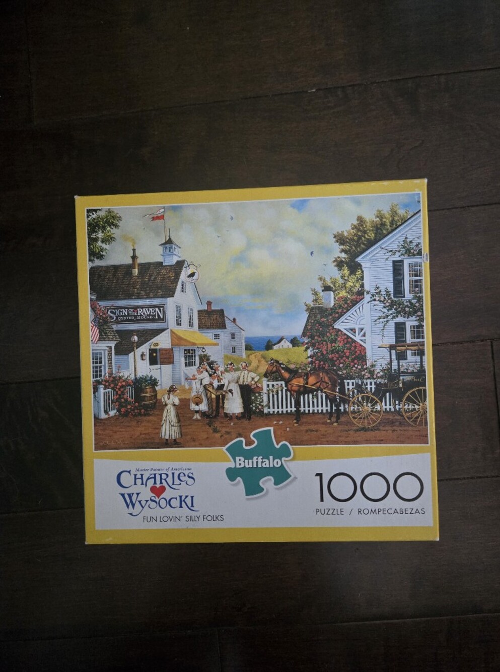 Buffalo 1000-Piece Puzzle - Country Scene Charles Wysocki "Fun Lovin Silly Folks